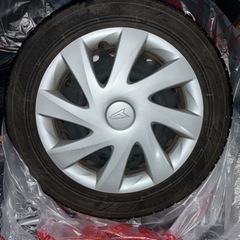 取引中(値下げ)タント　鉄ホイール、スタッドレス155/6514...