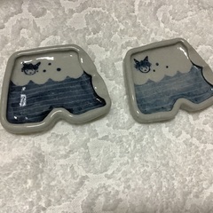 （中古）スプーンレスト　2個