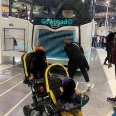 2人乗りベビーカーの画像