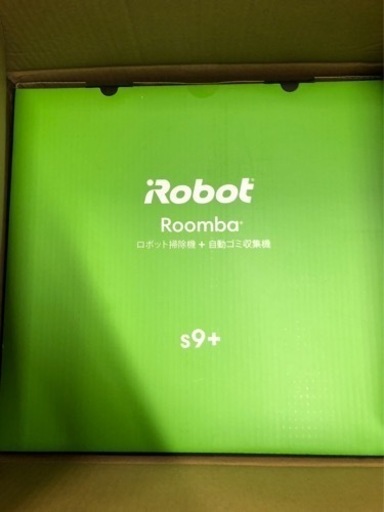 新品未開封　ルンバ s9+ ロボット掃除機　ブラック S9558