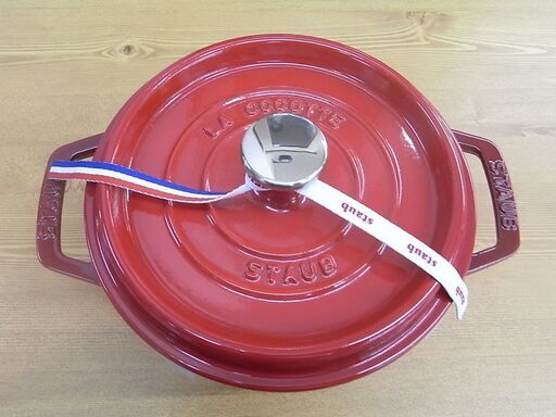 未使用ストウブピコココットラウンド18ｃｍ/1.7Ｌ【モノ市場東浦店】