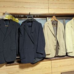※予約済スーツ、ジャケット