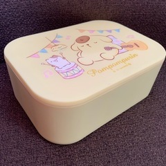 値下げ！ポムポムプリン　サンリオ　ミラー付き小物入れ　ジュエリーケース　鏡　ミラーの画像