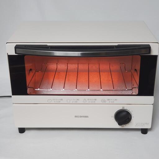 【美品】アイリスオーヤマ　オーブントースター