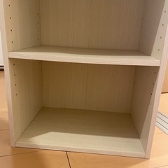 【お取引中】カラーボックス　2段の画像