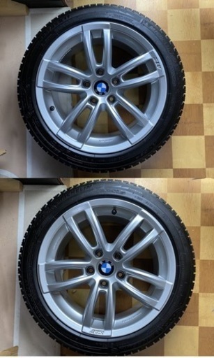 お取引き終わりました。BMW17インチスタッドレス225/45R17