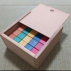 【取引中】くもん　図形キューブ積み木の画像