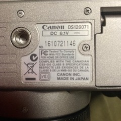 訳あり☆Canon EOS Kiss digitalN レンズ二個付き