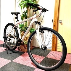 [受付終了]致しました LOUIS GARNEAU(ルイガノ) 6061アルミフレ-ム クロスバイク、