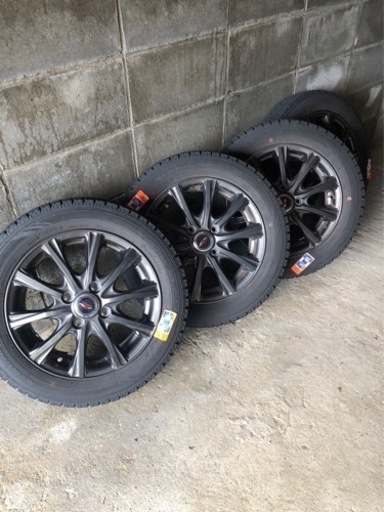 155/65R14スタッドレスタイヤ＆アルミホイール