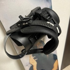 スノーボードビンディング付き