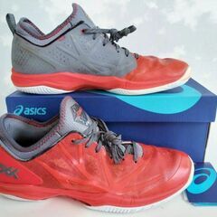 【希少色】asicsグライドノヴァ26cmローカット美品バッシュ