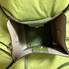 【お話し中】DATURA 2wayミニショルダーバッグ　うぐいす色の画像