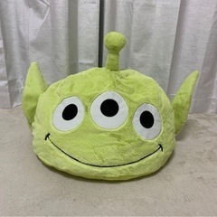 リトルグリーンメン　エイリアンスーパーギガザッカドームクッション