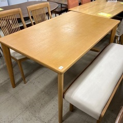 J3078 大塚家具 引き出し付きダイニングテーブルセット 椅子2脚