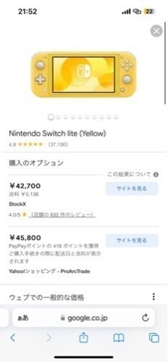 任天堂Switchライト　本日限定価格