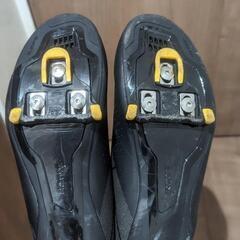 ビンディングシューズ SHIMANO RC3 黒 サイズ27㌢の画像