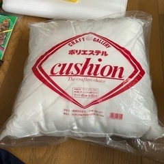 クッション　2つあります。ハンドメイド　素材　手芸
