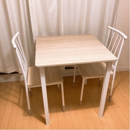 (※確認中)デスク＋チェア2脚