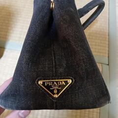 PRADA カナパ　人気のデニム早い者勝　もってけ価格の画像