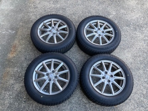 185/65R15アルミ付きスタッドレスタイヤ