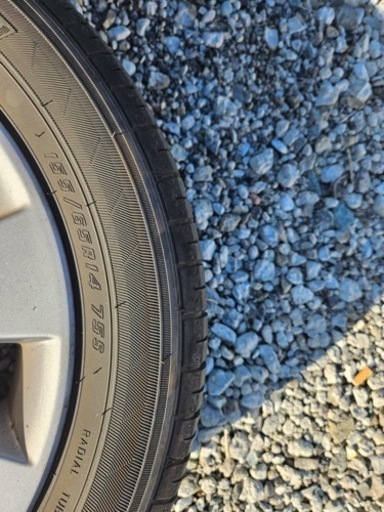 R14タイヤ アルミホイール4本セット