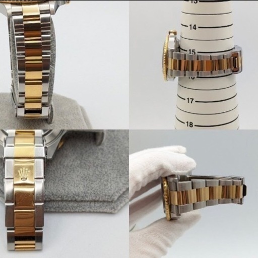 j811501 ロレックス ROLEX 16613 サブマリーナデイト ブルー 青サブ コンビ パープル 腕時計 自動巻き 時計 メン