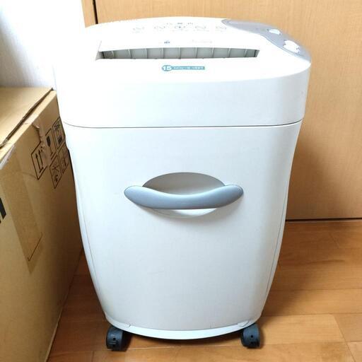 業務用シュレッダー　オーム電機　SHR-1588