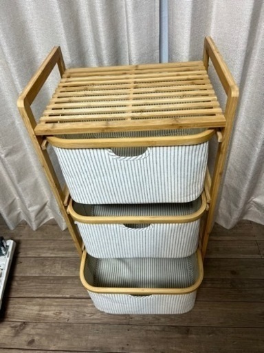 洒落乙☆お、値段以上。ニトリ♪♪ ランドリー収納
