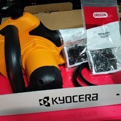 値下げしました。KYOCERAチェンソーＣＳ-3605新品未使用１年間補償書付きの画像