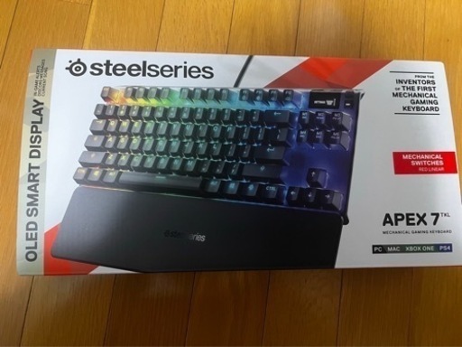 周辺機器 STEELSERIES APEX 7 TKL RED JP