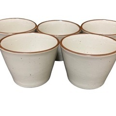 そばちょこ 5個セット めんつゆ皿 陶磁器