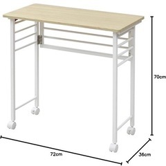 折りたたみデスク　完成品