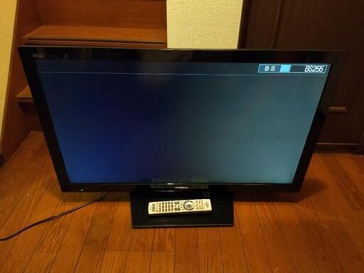 【通電品！！】HITACHI 日立 37インチ 液晶テレビ  リモコンあり 一人暮らし