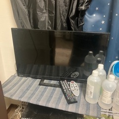 液晶漏れひび割れテレビ