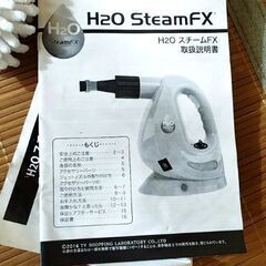 売約済み　完動品　ショップジャパン購入　H2O SteamFXの画像