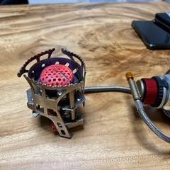 お引き渡し決まりました。キャンプ用シングルバーナーの画像