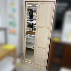 J3079 美品 シューズラック シューズボックス  鏡面付シュ...