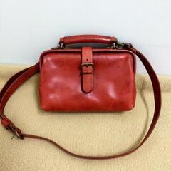 本革　HERZ　ミニソフトダレスバッグ　XS