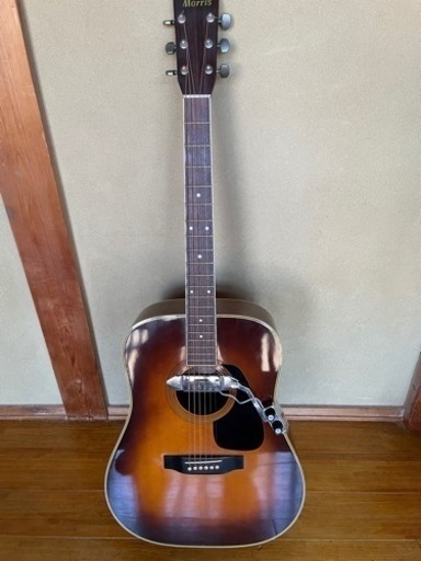 Morris W-25 アコースティックギター L.R.Baggsピックアップ付 Morris