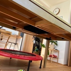 ニトリ　こたつ　ダイニングテーブルの画像