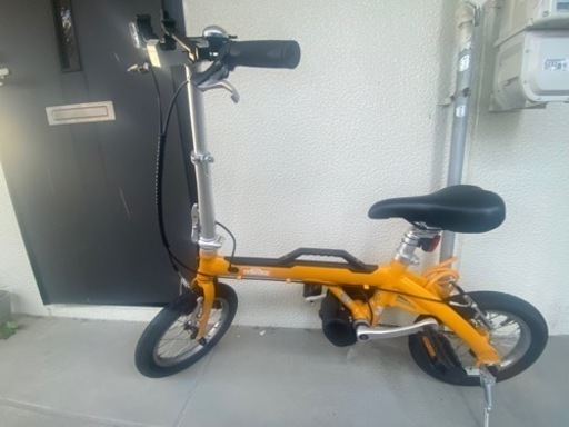 OUTRUNK 電動付き折りたたみ自転車(今週中までお値下げ！)