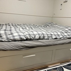 IKEA ベットマットレス2枚