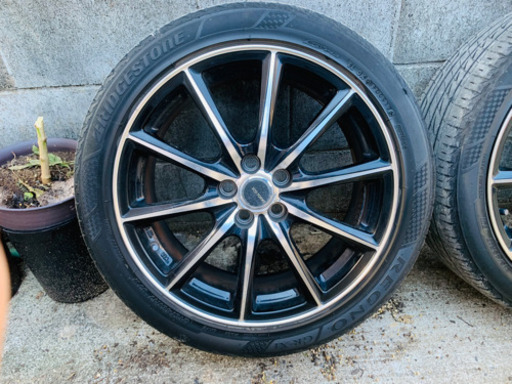 プリウス30 アルミホイル　pcd100