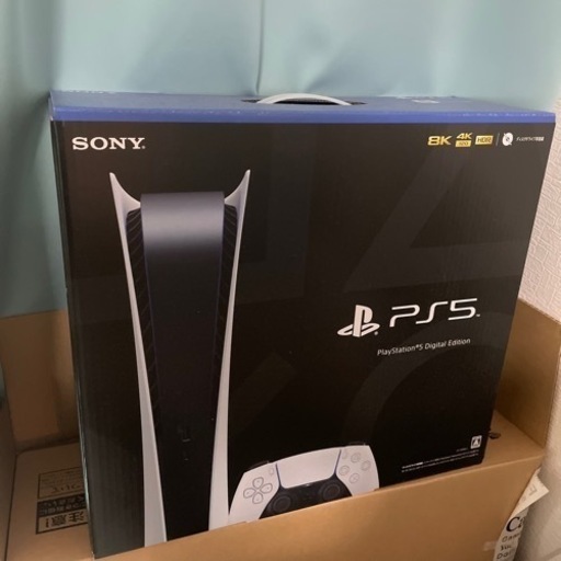 ps5デジタル版　傷なし箱あり