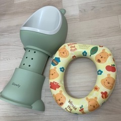 ♡未使用品♡ トイトレセット　補助便座　3COINS プーさん
