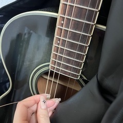アコースティックギター(ケース付き)の画像