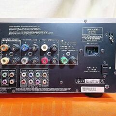 ☆7.1ch対応アンプ☆PC、ゲーム、AV機器対応☆ONKYO TX-SA705 現品管理番号：ha1120_1awの画像