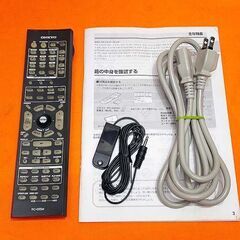 ☆7.1ch対応アンプ☆PC、ゲーム、AV機器対応☆ONKYO TX-SA705 現品管理番号：ha1120_1awの画像