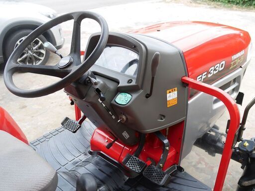 中古販売】美車 ヤンマートラクター EF330 593時間 30馬力 サンバイザー付